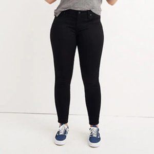 Madewell Taller 8" Black Skinny Jeans (Size 20)